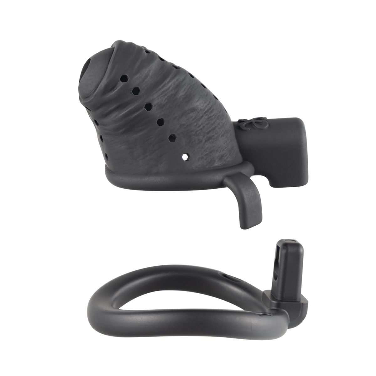 Black Slave Chastity Cage Short | Comfort & Safety