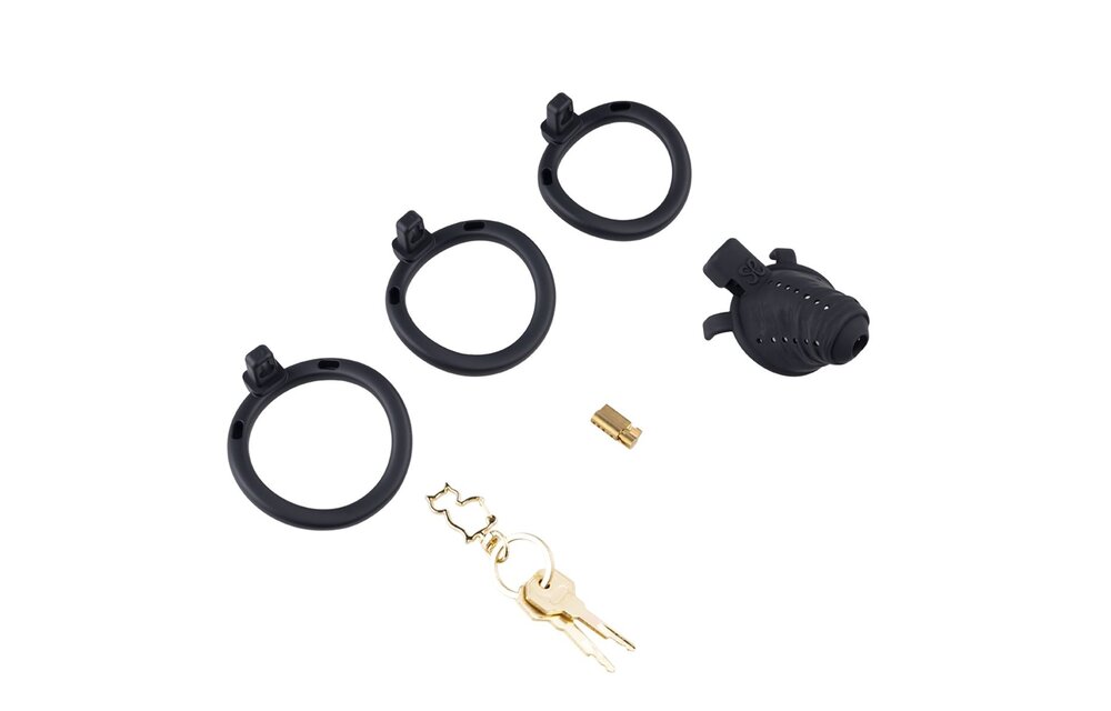 Zwarte Slaaf Kuisheidskooi Kort | Comfort & Veiligheid