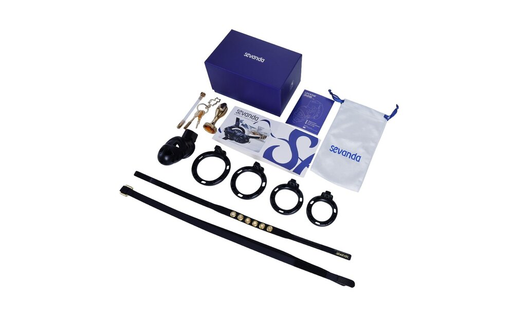 Sevanda Rattlesnake Chastity Cage PRO Long | Comfort & Safety