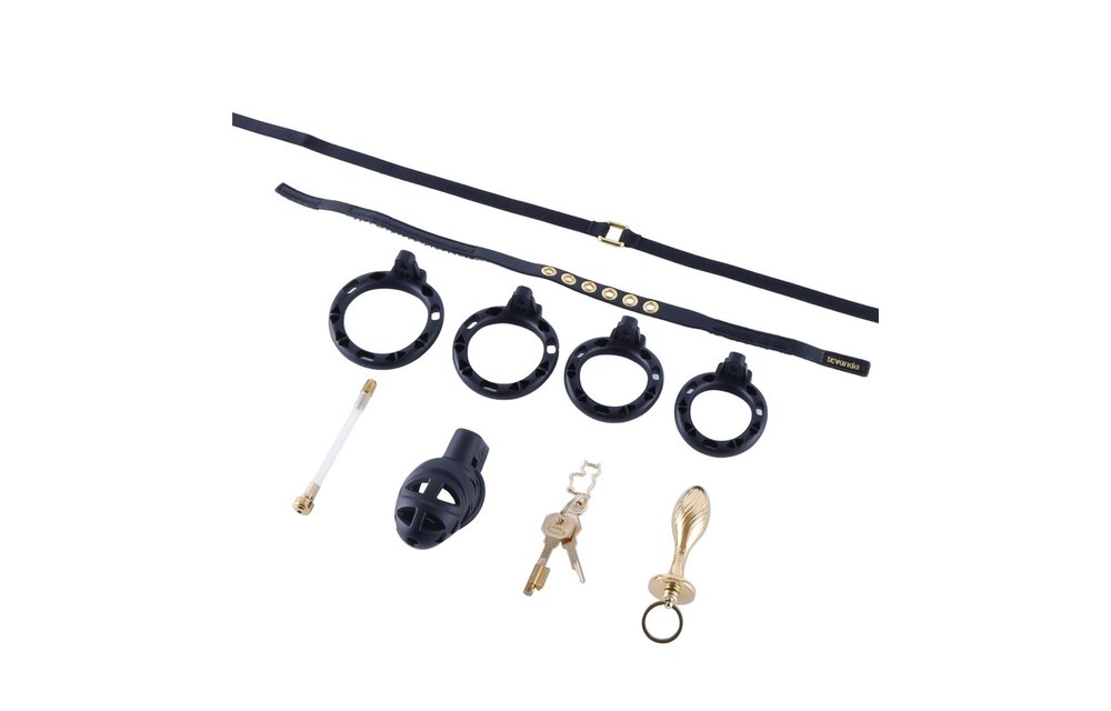 Sevanda Rattlesnake Chastity Cage PRO Long | Comfort & Safety