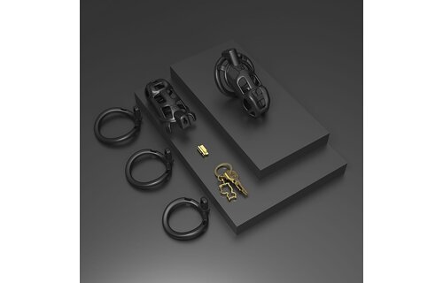 Sevanda Rattlesnake Chastity Cage Short in 5 Sizes | ABS