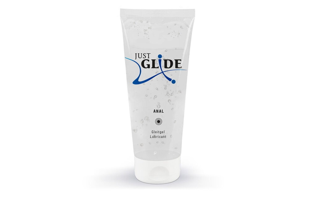 Just Glide Anal Lubricant 200 ml – Vegan, Water-Based & Gentle
