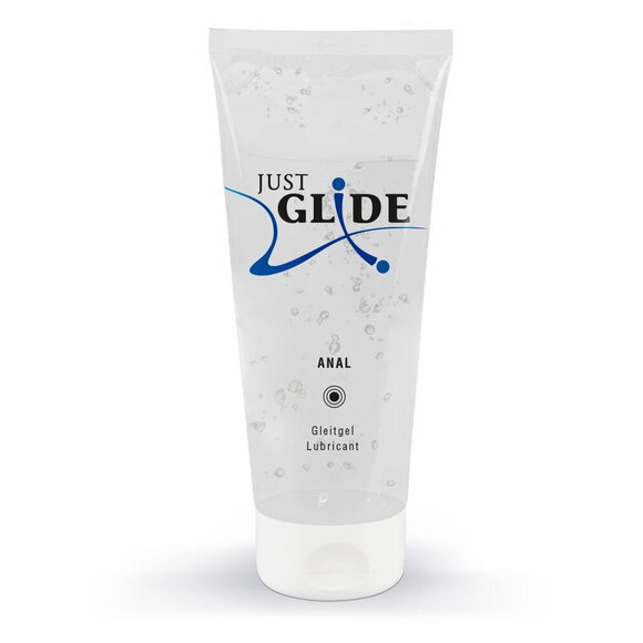 Just Glide Anal-Gleitmittel 200 ml – Vegan, auf Wasserbasis & sanft