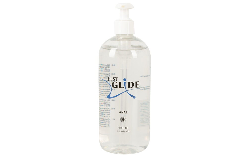 Just Glide Anaal Glijmiddel 500Ml | Vegan & Waterbasis
