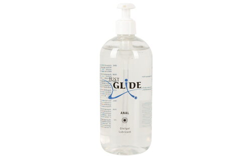 Just Glide Anaal Glijmiddel 500Ml | Vegan & Waterbasis