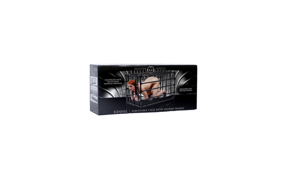 Verstelbare Puppy Kooi met Comfortabel Gewatteerd Bord