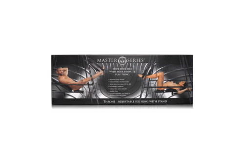 Throne Adjustable Sex Sling | Comfort & Firmness XR Brands