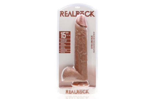 Extra Groot Recht Met Ballen 38 cm – Realistisch Genot