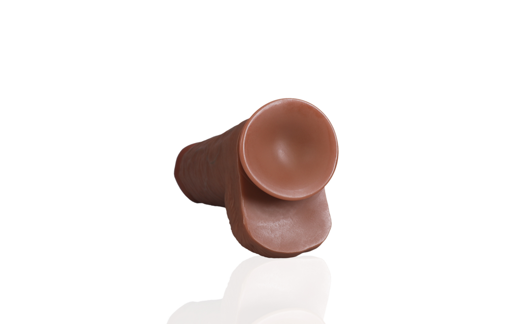 Extra Dick Straight mit Hoden 25,4 cm