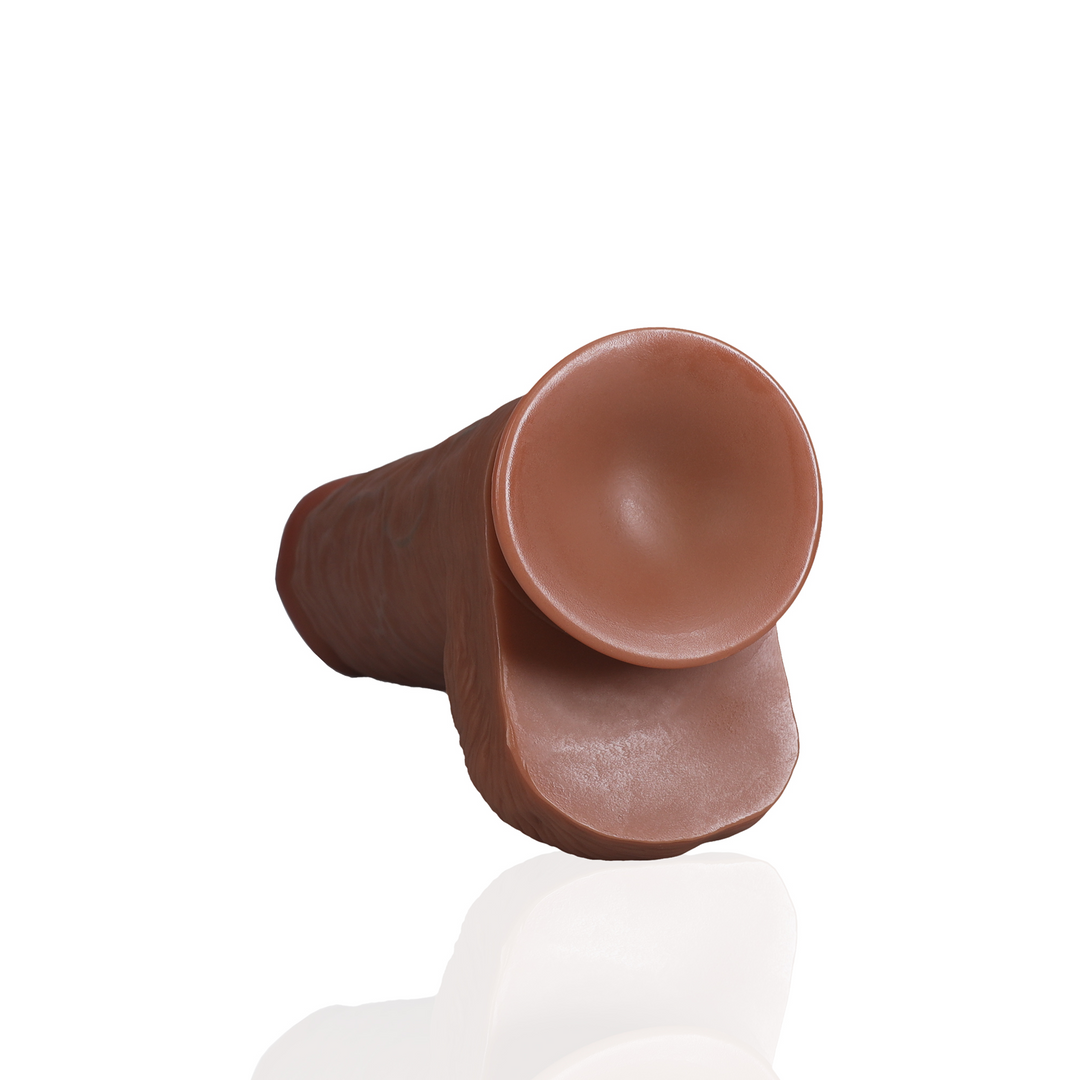 Extra Dick Straight mit Hoden 25,4 cm