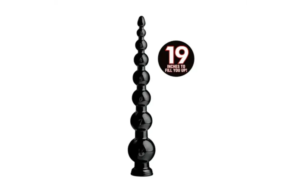 Kralenslang Spiraal 48 cm – Grote Anale Kralen voor Beginners