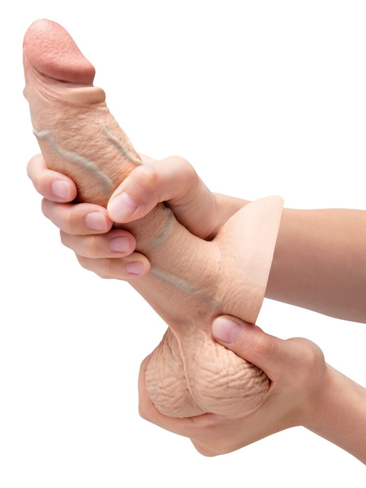 Slipskin Girthy Premium Dildo 15,4 & 17,8 cm – Echt & Flexibel