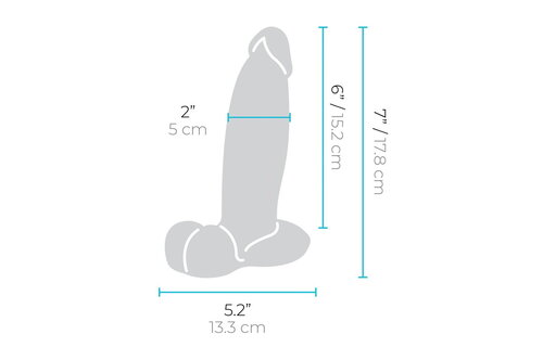 Slipskin Girthy Premium Dildo 15,4 & 17,8 cm – Echt & Flexibel