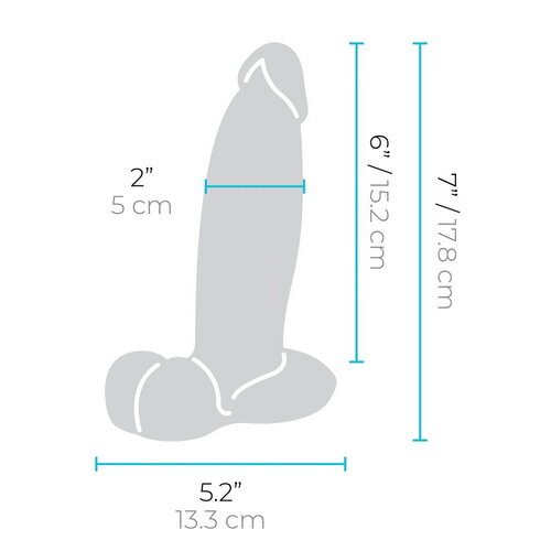 L: 17.8 cm | D: 5.1 cm