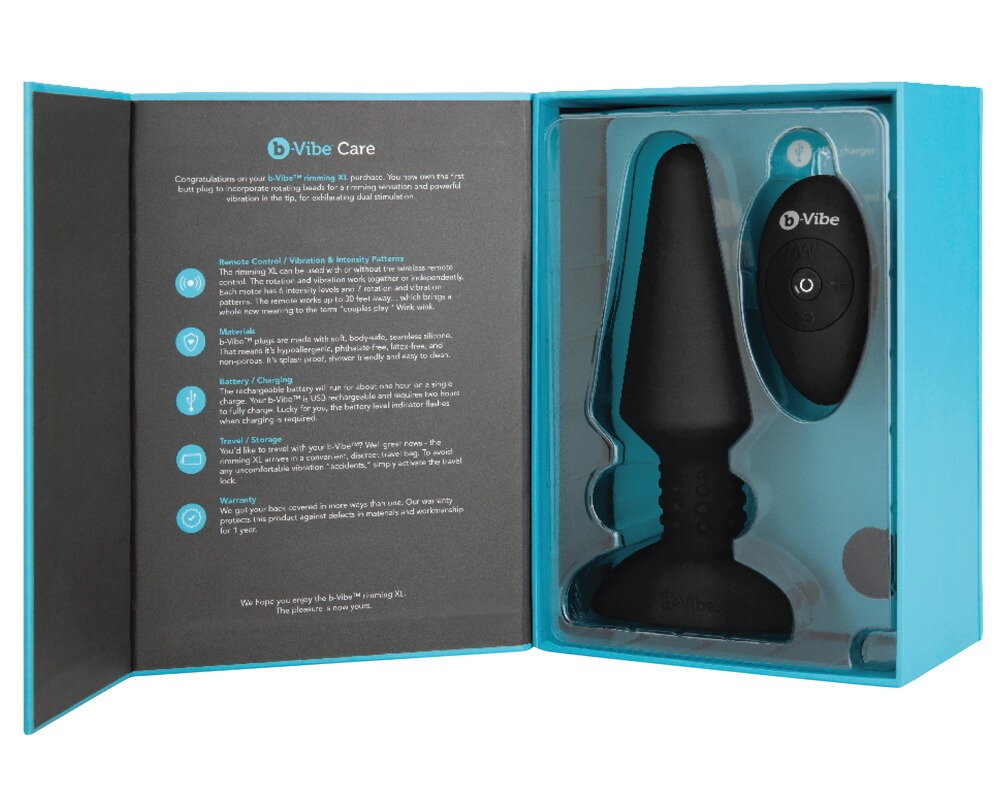 Rimming XL Plug 16 cm – Premium-Analvibrator für Genuss