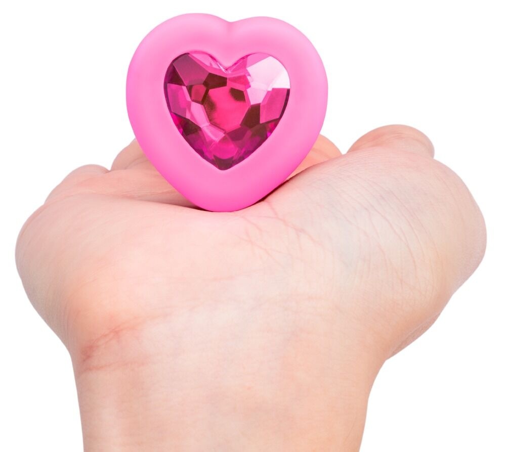 Vibrating Heart Plug Premium