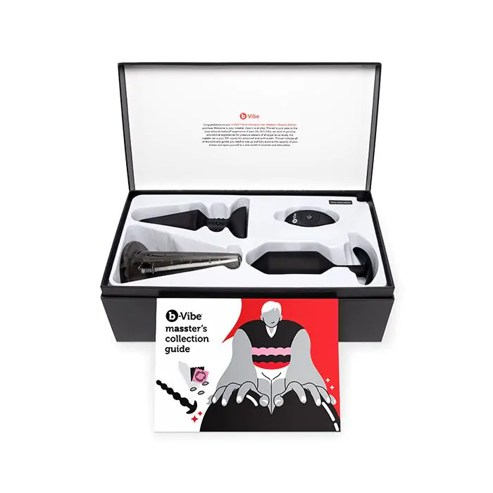 Master’s Degree Edition Set Anale Speelgoed 19 cm Plug