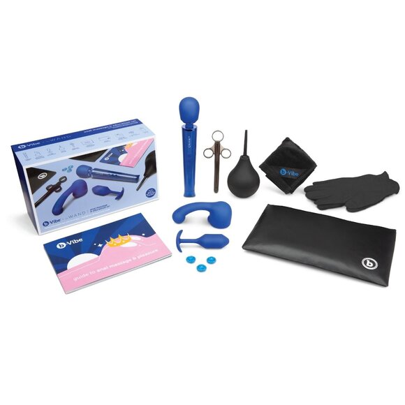 Anale Massage & Educatie Set | Veilig Genot & Le Wand Petite 18cm