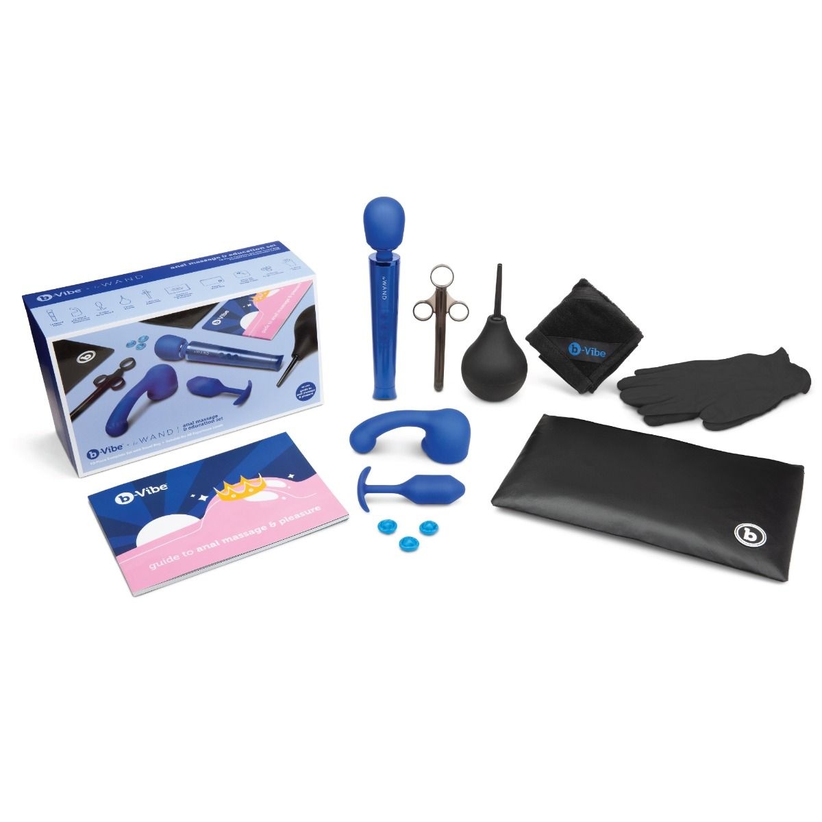 Anale Massage & Educatie Set | Veilig Genot & Le Wand Petite 18cm
