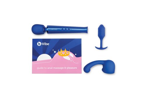 Anale Massage & Educatie Set | Veilig Genot & Le Wand Petite 18cm