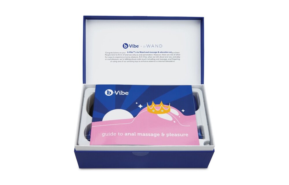 Anale Massage & Educatie Set | Veilig Genot & Le Wand Petite 18cm