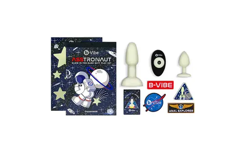 Asstronaut Glow-In-The-Dark Butt Play Set 10 cm – Limited Edition