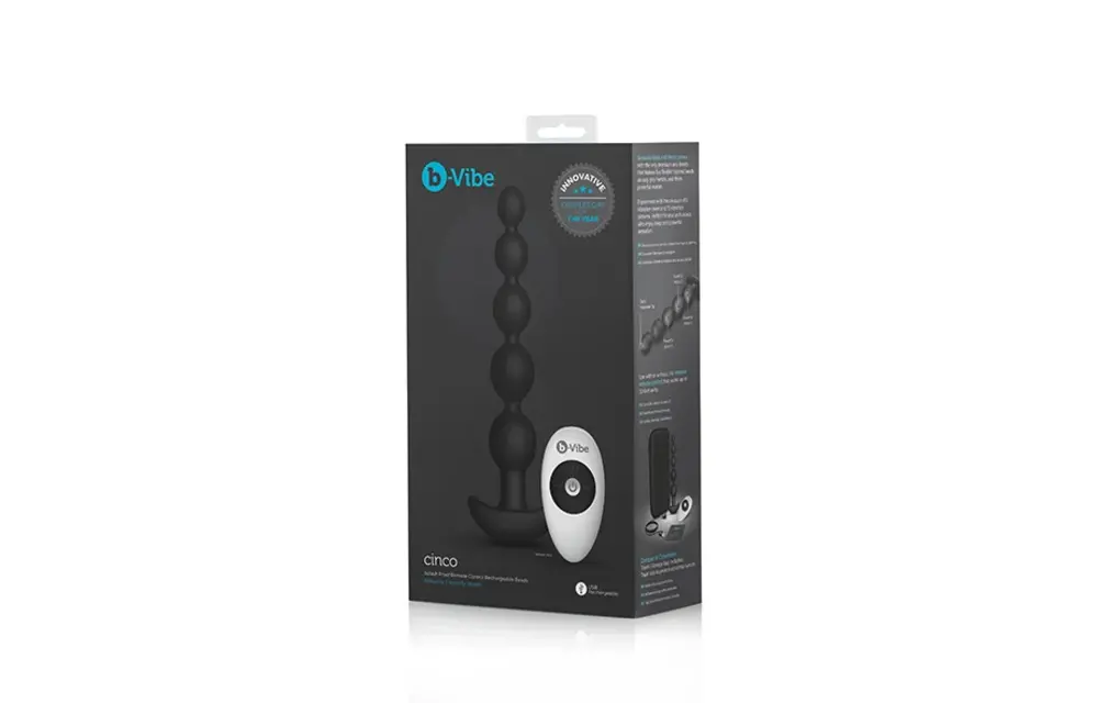 Cinco Anal Beads 21 cm with Remote Control – Flexible & Powerful