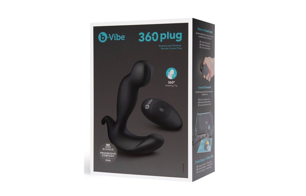360 Plug Premium 19,7 cm - Innovatieve 360° Rotatie & Vibratie