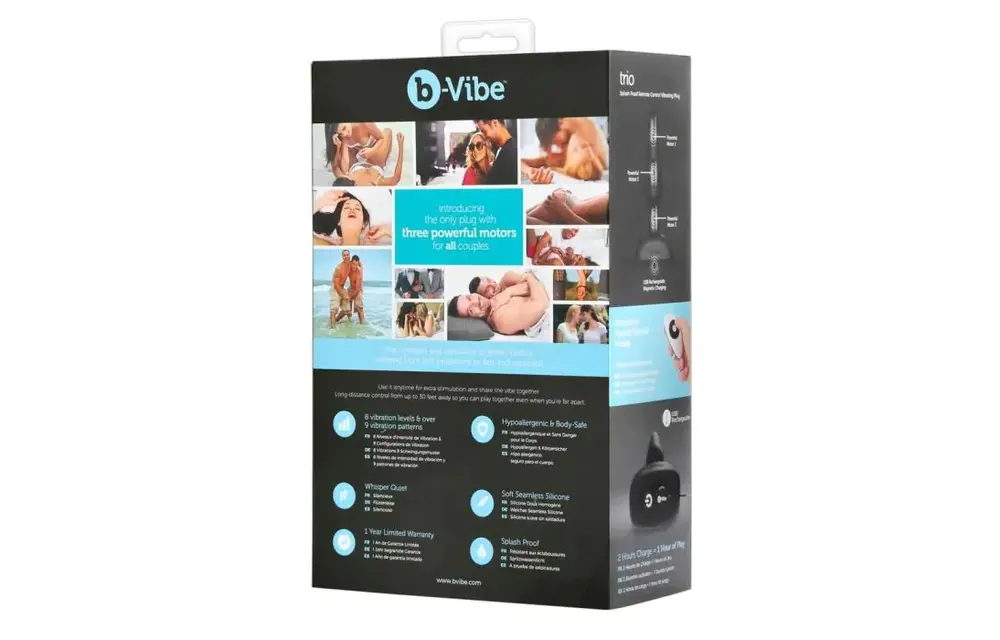 Trio Plug Premium 13.5 cm – Powerful, Flexible Vibrator