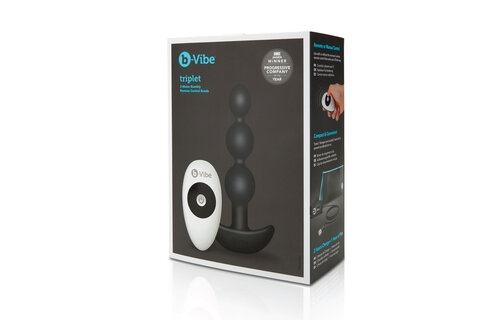 Triplet Anal Beads 13.8 cm with Remote Control – Ultimate pleasure