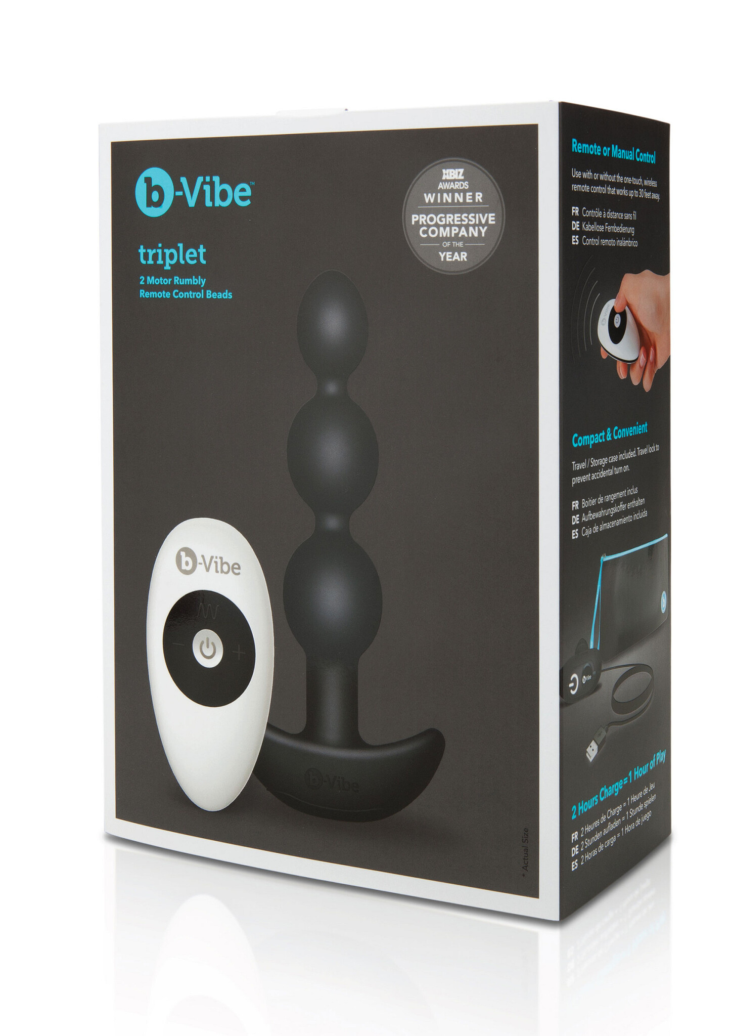 Triplet Anal Beads 13.8 cm with Remote Control – Ultimate pleasure