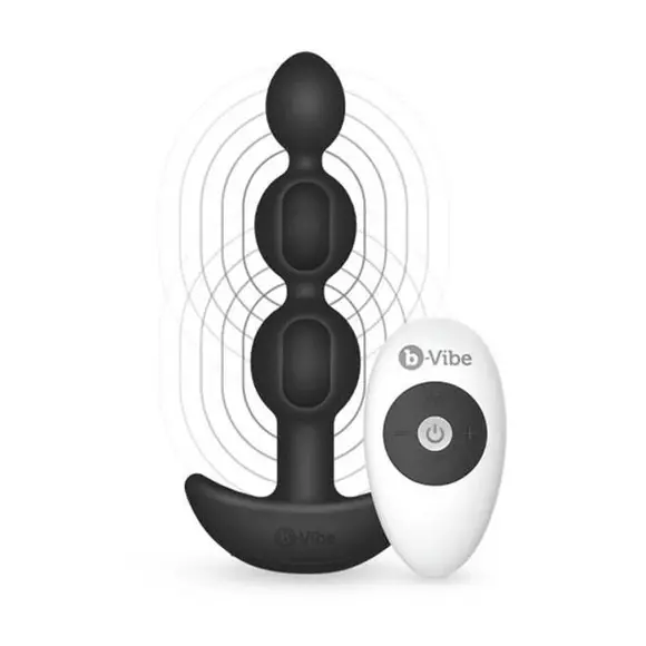 Triplet Anaal Kralen 13,8 cm met Afstandsbediening – Topplezier