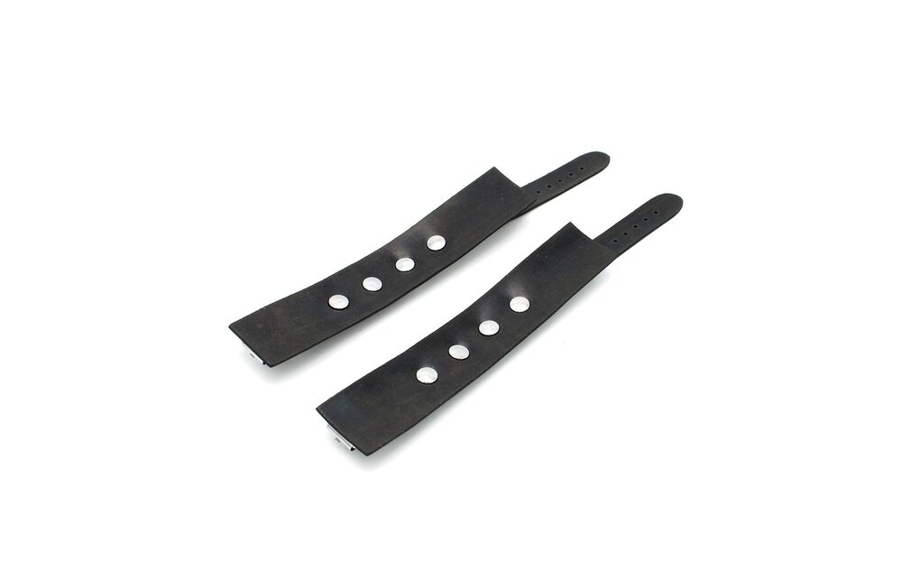 Rubber Handcuffs Black – Comfortable & Durable BDSM Accessory