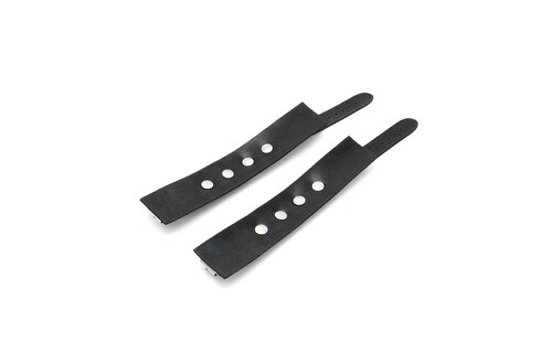 Rubber Handboeien Zwart – Comfortabel & Duurzaam BDSM Accessoire