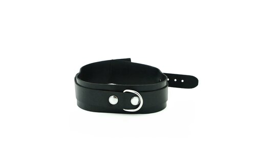 Rubber Collar Black – Strakke, Comfortabele & Duurzame Halsband