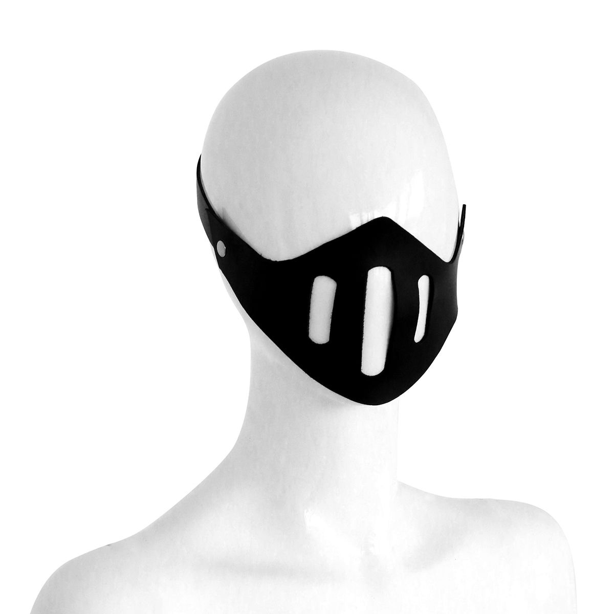 Leren Muilkorf Masker