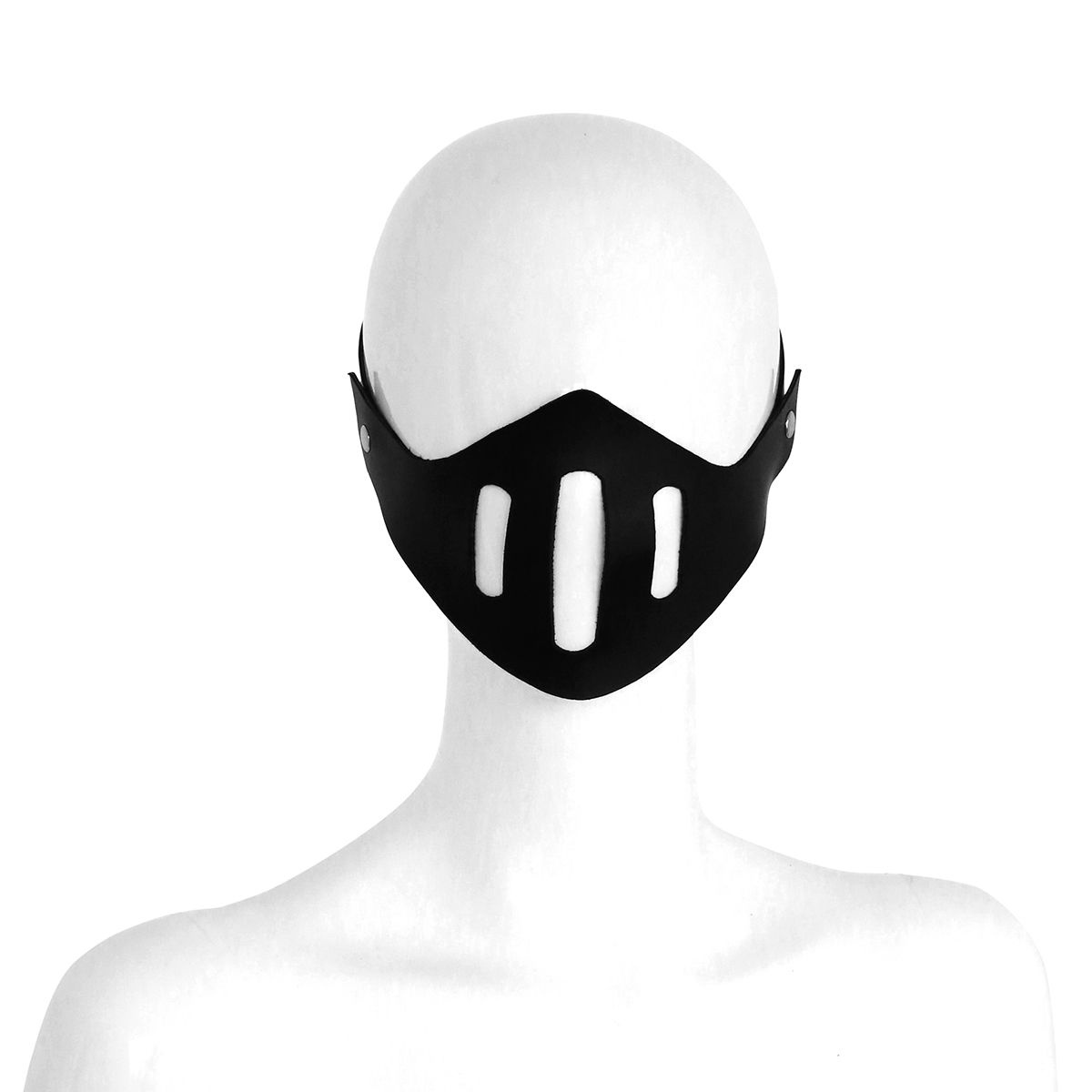 Leren Muilkorf Masker