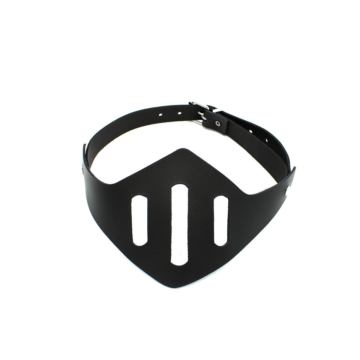 Leren Muilkorf Masker