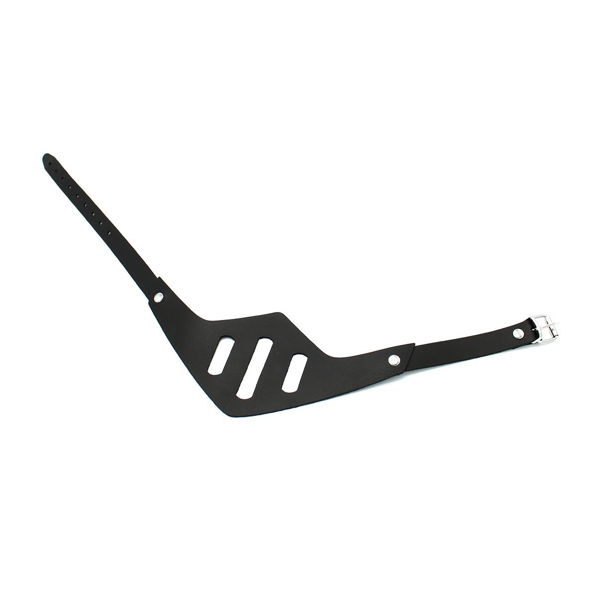 Ledermaske mit Maulkorb