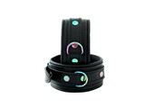 Leder Fußfesseln Schwarz Regenbogen