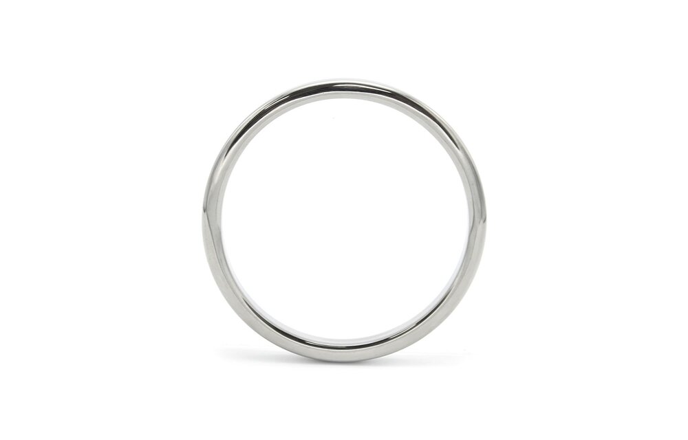 Flacher Cockring aus Edelstahl | Schlankes & modernes Design