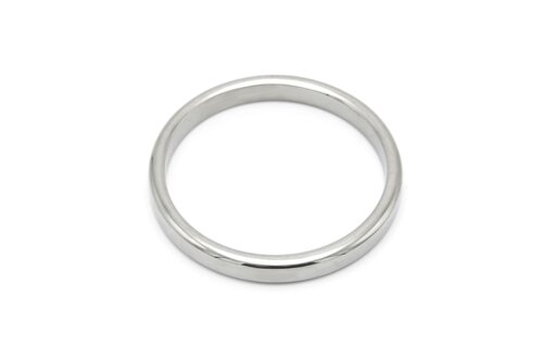 Flacher Cockring aus Edelstahl | Schlankes & modernes Design