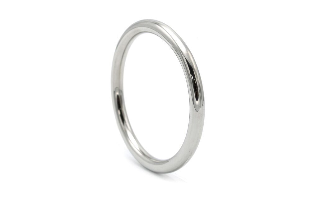 Round Cock Ring Stainless Steel 65 & 70 mm | Secure Fit