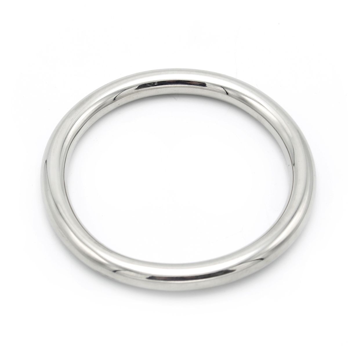 Round Cock Ring Stainless Steel 65 & 70 mm | Secure Fit