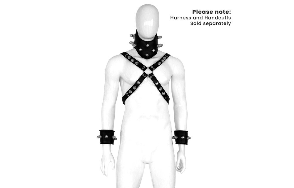 Leather Collar Spikey Nuts | Comfort & Bold Spikes