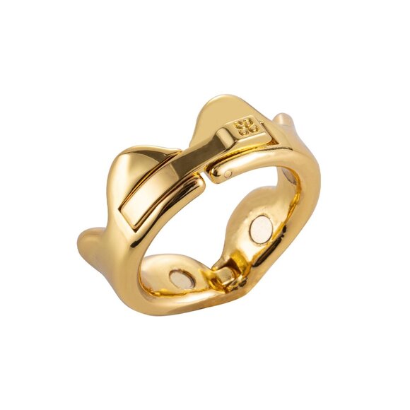 Ring of Kings Glanzring M | Verstellbarer Kronenring M