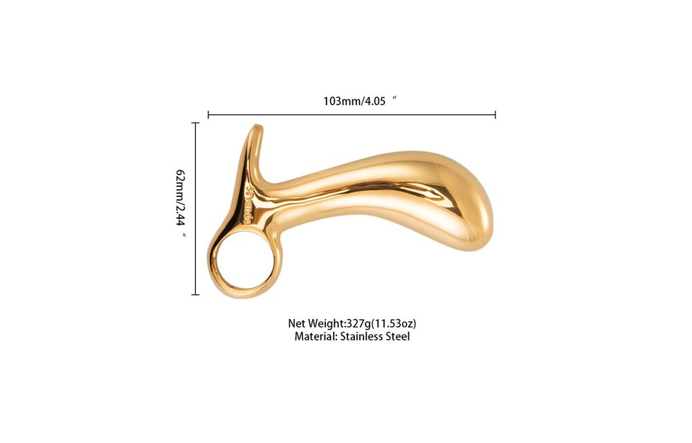 Sevanda Woodpecker Prostata-Massagegerät – Edelstahl-Vergnügen