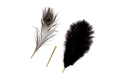 Sevanda Peacock Feather Tickler – Luxurious & Sensual Accessory