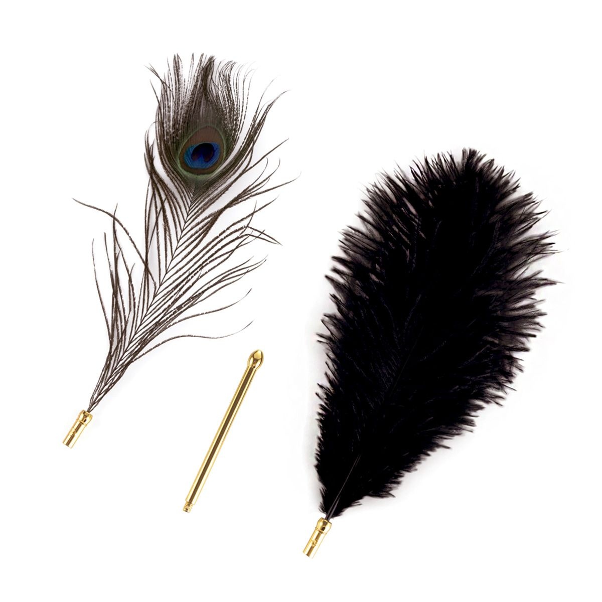 Sevanda Peacock Feather Tickler – Luxurious & Sensual Accessory