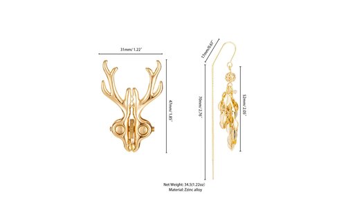 Stag Adjustable Nipple Clamps Set